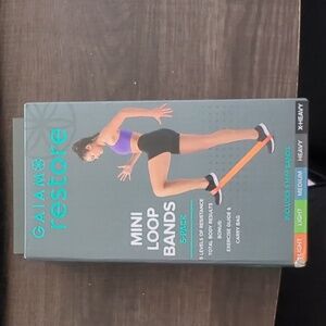 GAIAM Restore Mini Loop Bands Set Of 5 Bands